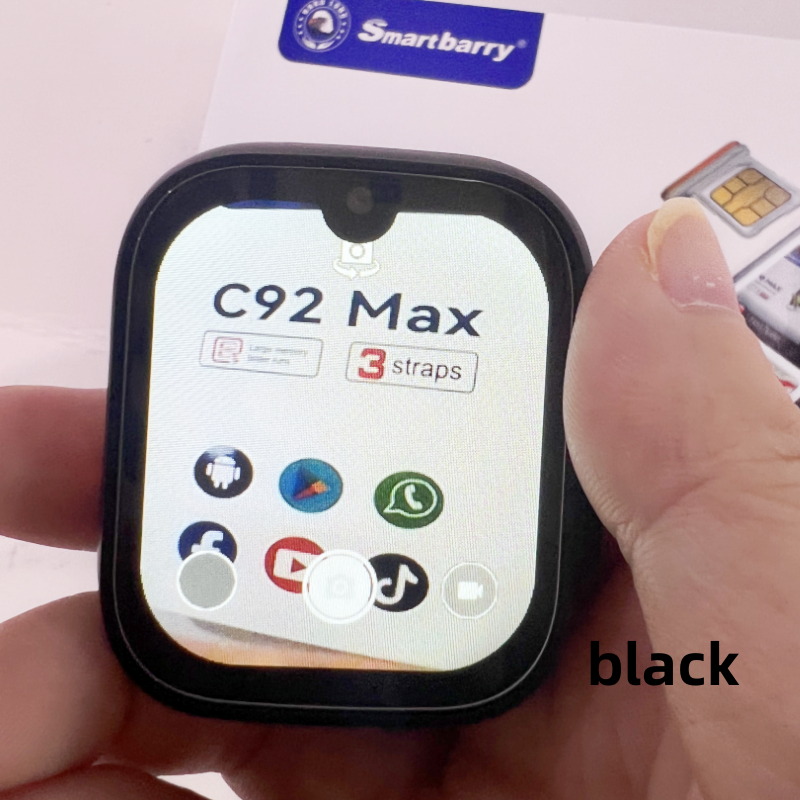 C92 MAX 4G smart watch 6+64GB memory Android system 8.1 smart watch with SIM card WiFi GPS ultra watch for men